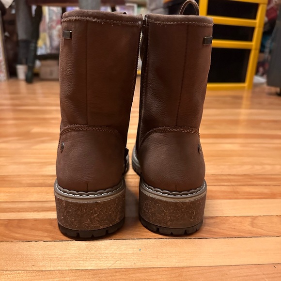 Josef Seibel 7.5 leather boots with faux fur inside - Picture 3 of 9